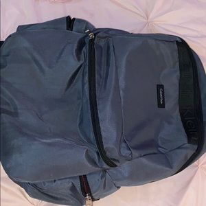 Calvin Klein Grey School Backpack